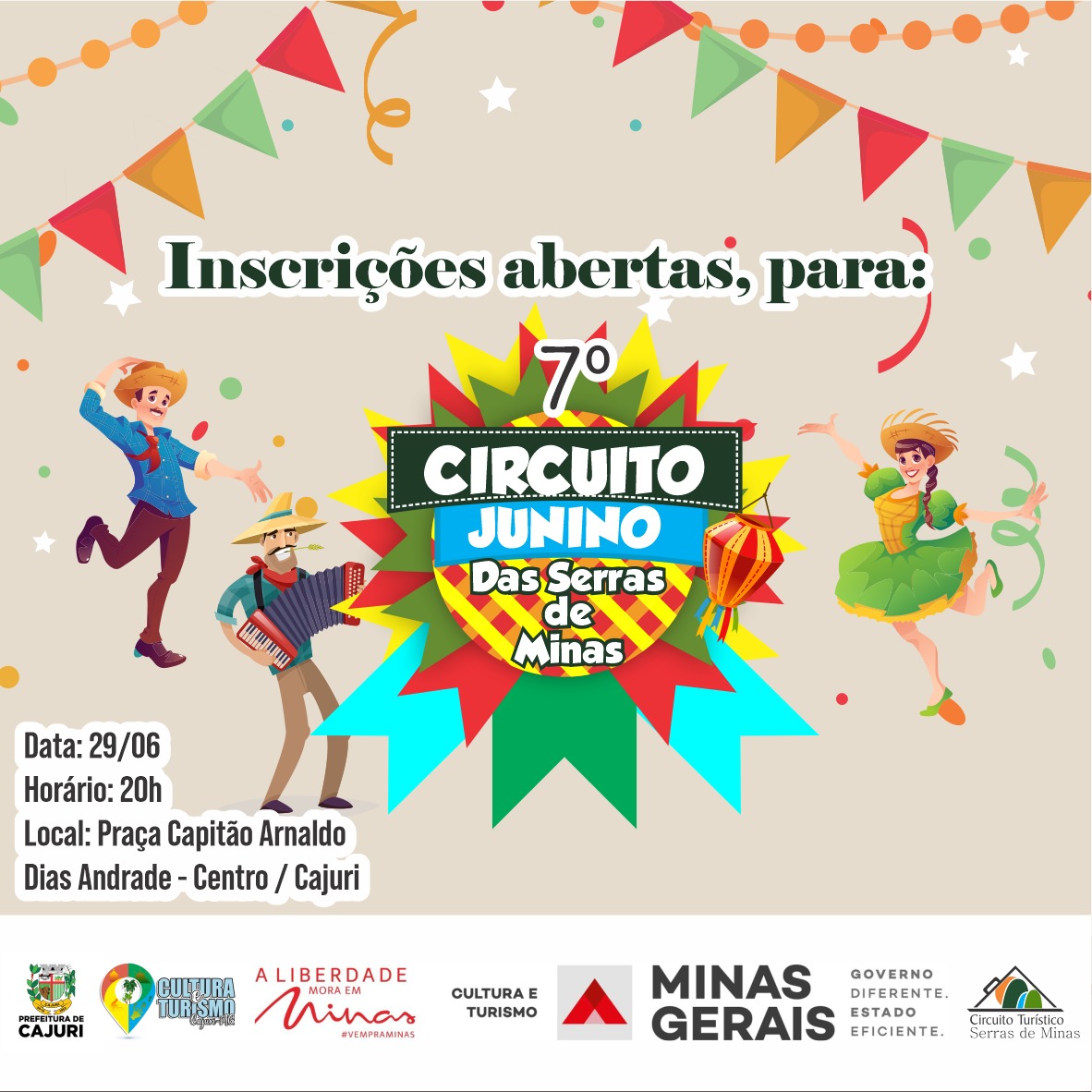 7º Circuito Junino das Serras de Minas.